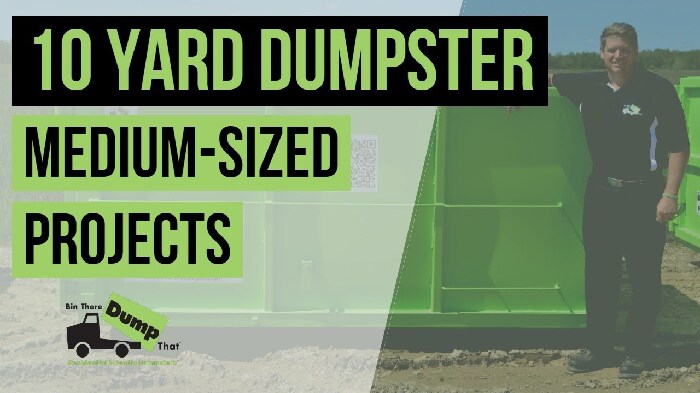 10 Yard Dumpster Video